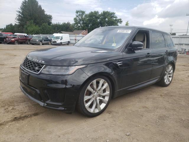 SALWR2RU6KA865384 - 2019 LAND ROVER RANGE ROVE HSE BLACK photo 2