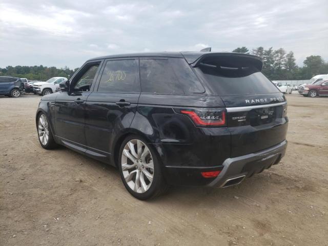 SALWR2RU6KA865384 - 2019 LAND ROVER RANGE ROVE HSE BLACK photo 3