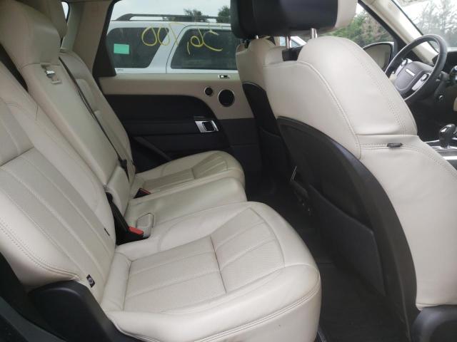 SALWR2RU6KA865384 - 2019 LAND ROVER RANGE ROVE HSE BLACK photo 6