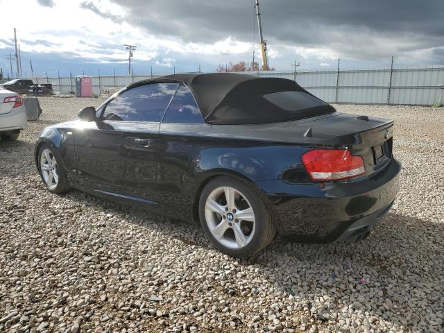 WBAUN7C53BVM24651 - 2011 BMW 135 I BLACK photo 2