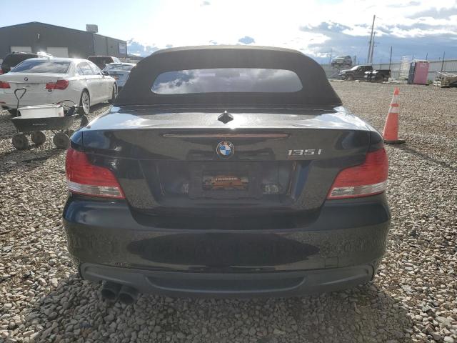 WBAUN7C53BVM24651 - 2011 BMW 135 I BLACK photo 6