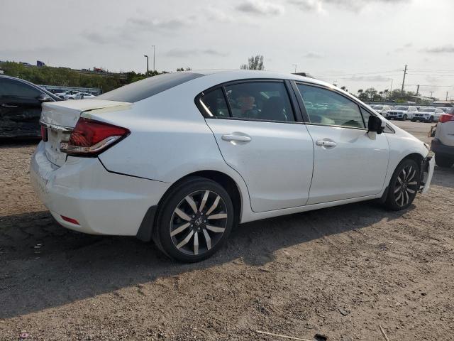 19XFB2F90EE031561 - 2014 HONDA CIVIC EXL თეთრი ფოტო 3