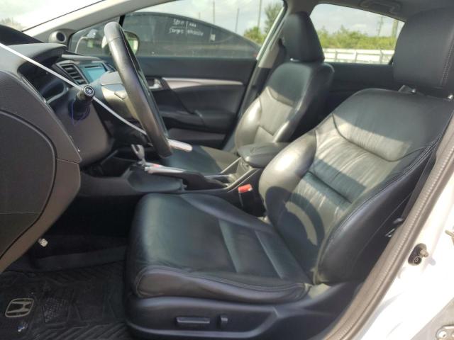 19XFB2F90EE031561 - 2014 HONDA CIVIC EXL თეთრი ფოტო 7