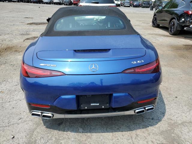 W1KVK8BBXNF003821 - 2022 MERCEDES-BENZ SL 63 AMG BLUE photo 6