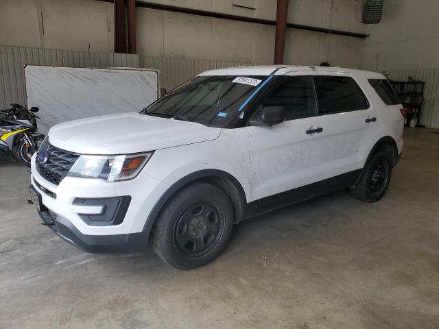 1FM5K8AR9GGB97016 - 2016 FORD EXPLORER POLICE INTERCEPTOR 白色 照片 1