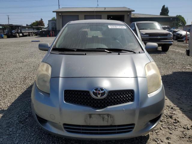 JTDJT923575131719 - 2007 TOYOTA YARIS SILVER photo 5