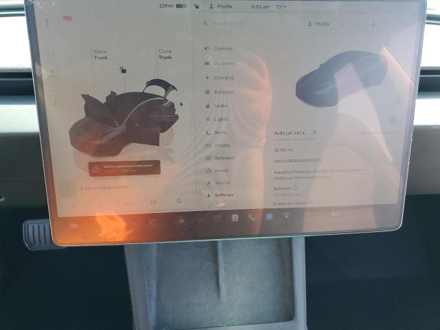 5YJ3E1EA5RF831272 - 2024 TESLA MODEL 3 Boz foto 9