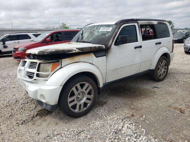 1D4PT4GK1BW598798 - 2011 DODGE NITRO HEAT WHITE photo 1