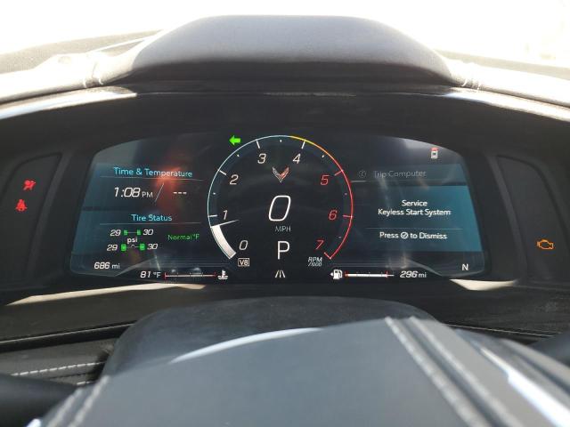 1G1YA3D41S5109063 - 2025 CHEVROLET CORVETTE STINGRAY 1LT WHITE photo 9