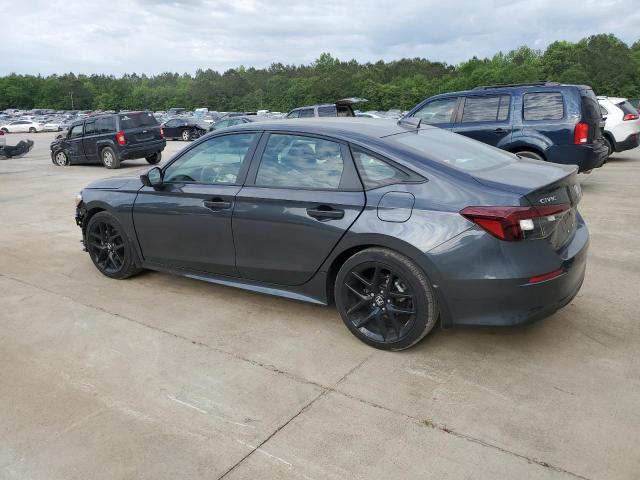 2HGFE2F56SH507981 - 2025 HONDA CIVIC SPORT BLUE photo 2