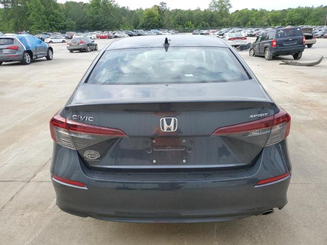 2HGFE2F56SH507981 - 2025 HONDA CIVIC SPORT BLUE photo 6