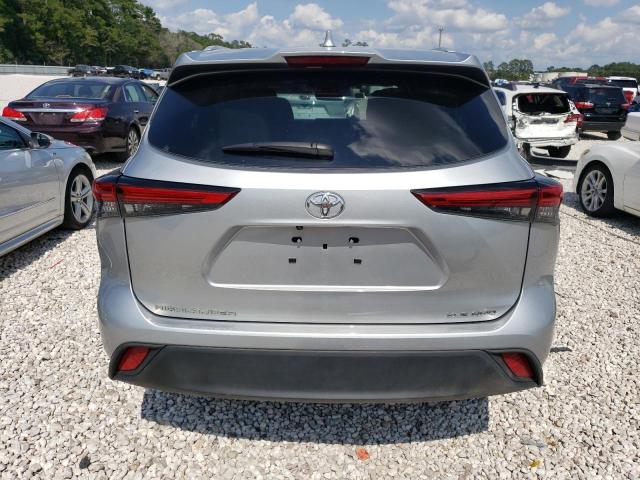 5TDGZRBH1NS582173 - 2022 TOYOTA HIGHLANDER XLE SILVER photo 6