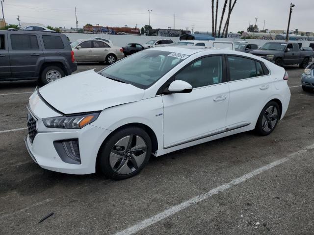 KMHC05LC2LU233970 - 2020 HYUNDAI IONIQ LIMITED WHITE photo 1