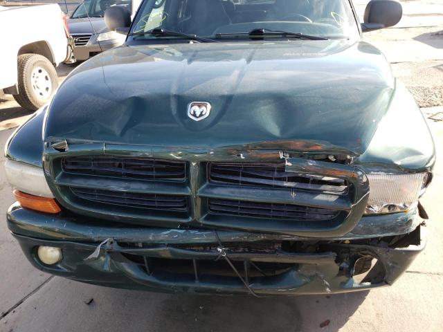 1B4HS28NXYF221121 - 2000 DODGE DURANGO GREEN photo 9