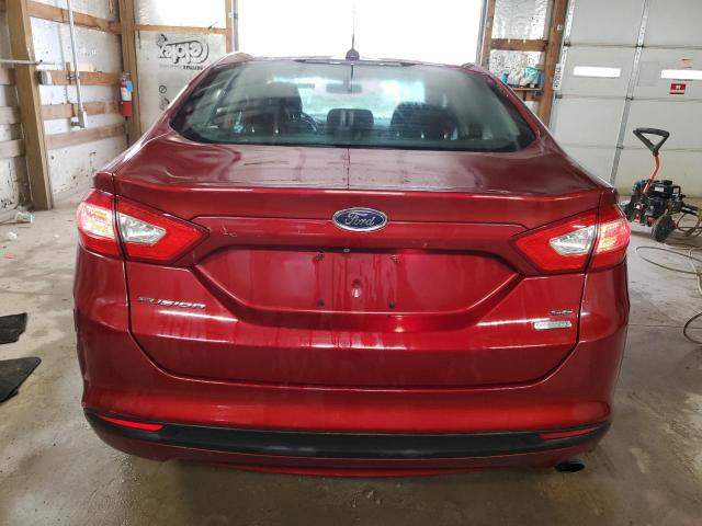 3FA6P0HD9ER355677 - 2014 FORD FUSION SE RED photo 6