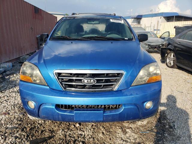 KNDJD736675689248 - 2007 KIA SORENTO EX BLUE photo 5