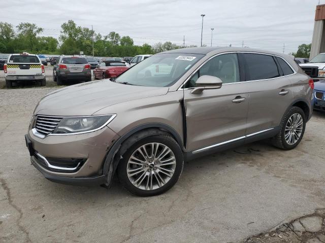 2LMPJ6LR5JBL13361 - 2018 LINCOLN MKX RESERVE بيج صورة 1