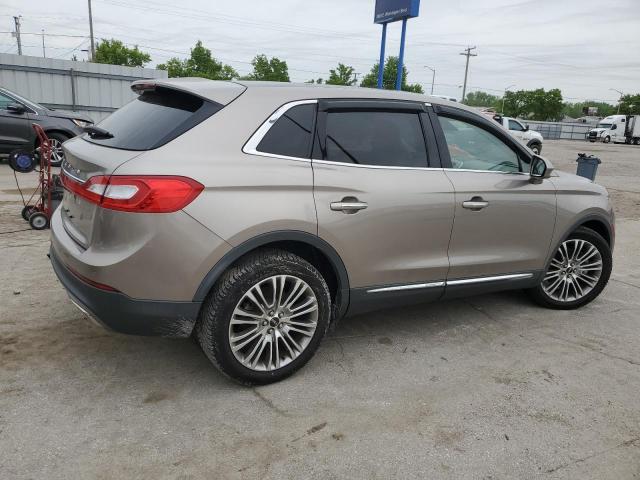 2LMPJ6LR5JBL13361 - 2018 LINCOLN MKX RESERVE بيج صورة 3
