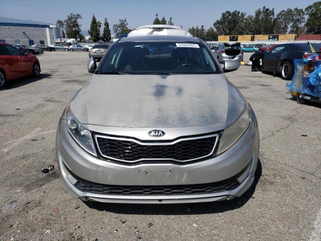 KNAGM4AD2D5057205 - 2013 KIA OPTIMA HYBRID SILVER photo 5