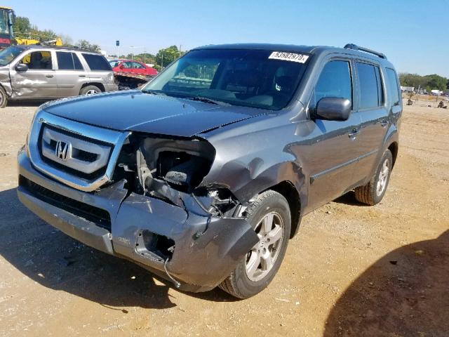 5FNYF4H72BB094803 - 2011 HONDA PILOT EXLN  photo 2