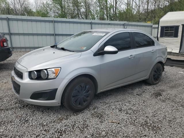 1G1JA5SH6G4132628 - 2016 CHEVROLET SONIC LS SILVER photo 1