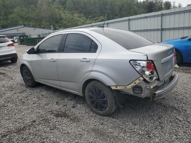 1G1JA5SH6G4132628 - 2016 CHEVROLET SONIC LS SILVER photo 2