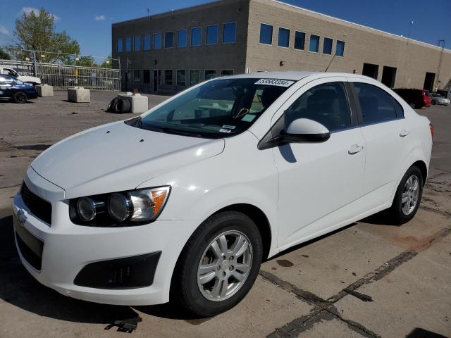 1G1JC5SH0G4135406 - 2016 CHEVROLET SONIC LT WHITE photo 1