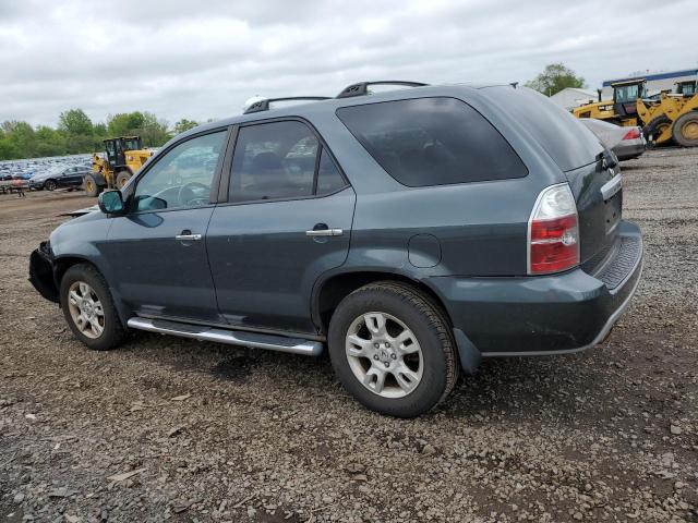 2HNYD18755H558759 - 2005 ACURA MDX TOURING GRAY photo 2