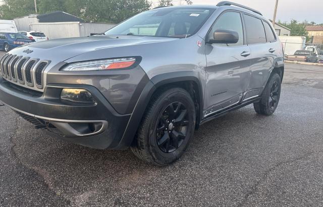 1C4PJMBS8HW521672 - 2017 JEEP CHEROKEE TRAILHAWK GRAY photo 2