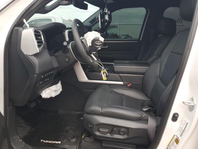 5TFNA5ECXPX017327 - 2023 TOYOTA TUNDRA CREWMAX PLATINUM Ağ foto 7