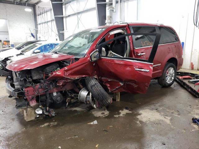 2C4RC1CG0ER328738 - 2014 CHRYSLER TOWN & COU TOURING L RED photo 1