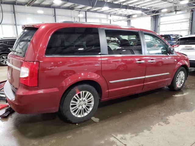 2C4RC1CG0ER328738 - 2014 CHRYSLER TOWN & COU TOURING L RED photo 3