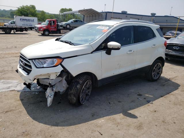 MAJ6S3KL7MC412861 - 2021 FORD ECOSPORT TITANIUM WHITE photo 1