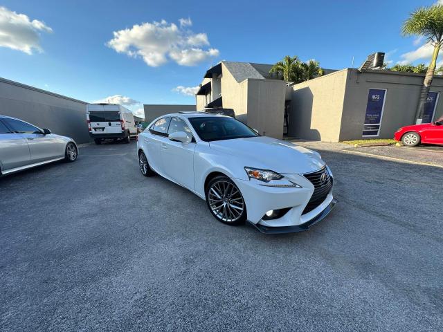 JTHBF1D22E5036127 - 2014 LEXUS IS 250 WHITE photo 1