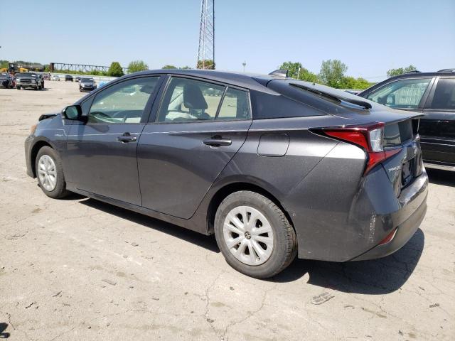 JTDKARFU8L3103481 - 2020 TOYOTA PRIUS L GRAY photo 2