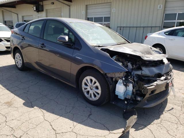 JTDKARFU8L3103481 - 2020 TOYOTA PRIUS L GRAY photo 4