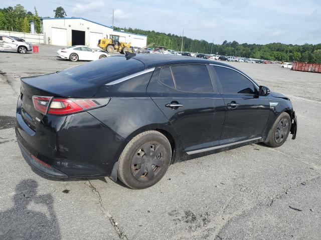 KNAGM4AD3E5074757 - 2014 KIA OPTIMA HYBRID BLACK photo 3