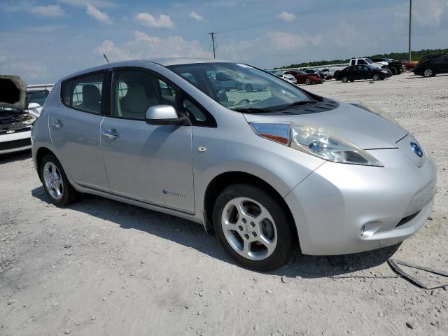 JN1AZ0CP8BT001100 - 2011 NISSAN LEAF SV SILVER photo 4