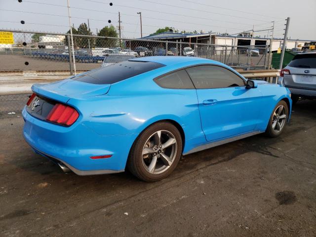 1FA6P8AM9H5226709 - 2017 FORD MUSTANG 2D BLUE photo 3