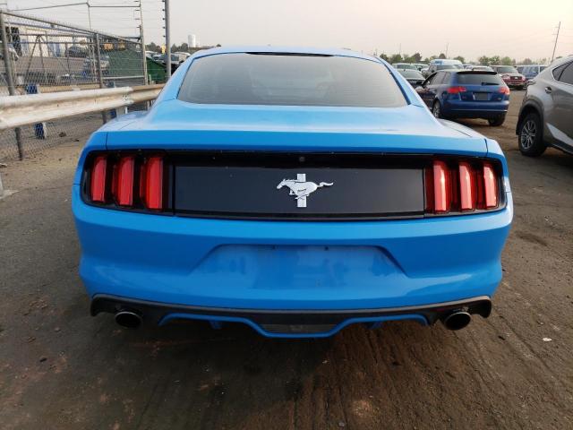 1FA6P8AM9H5226709 - 2017 FORD MUSTANG 2D BLUE photo 6