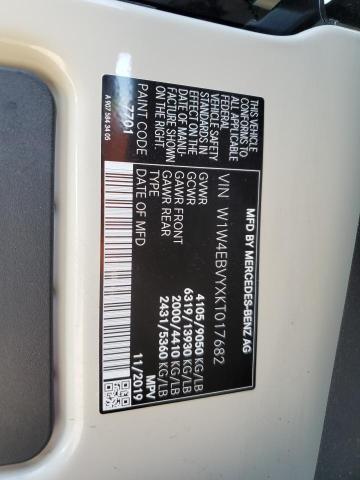 W1W4EBVYXKT017682 - 2019 MERCEDES-BENZ SPRINTER 2500 Weiß Foto 13