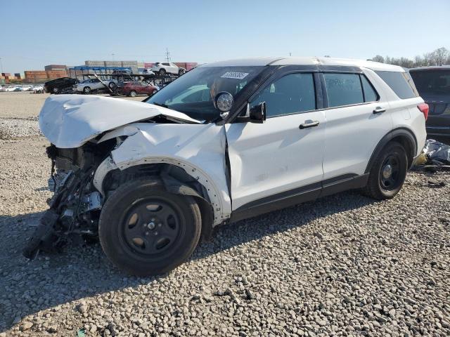 1FM5K8AB9PGA20047 - 2023 FORD EXPLORER POLICE INTERCEPTOR 白色 照片 1