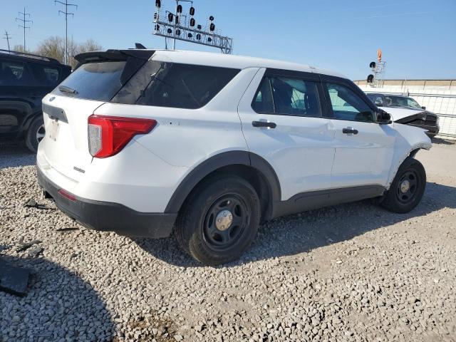 1FM5K8AB9PGA20047 - 2023 FORD EXPLORER POLICE INTERCEPTOR 白色 照片 3