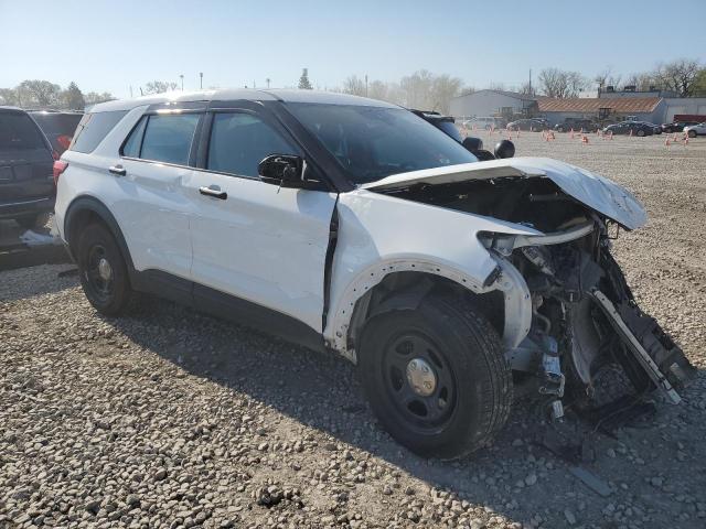 1FM5K8AB9PGA20047 - 2023 FORD EXPLORER POLICE INTERCEPTOR 白色 照片 4