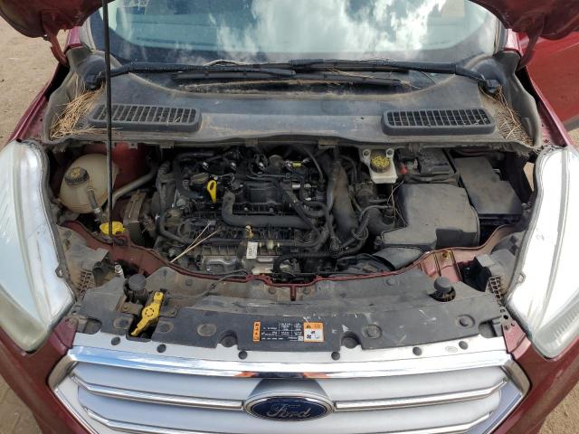 1FMCU9GD8HUC11977 - 2017 FORD ESCAPE SE RED photo 11