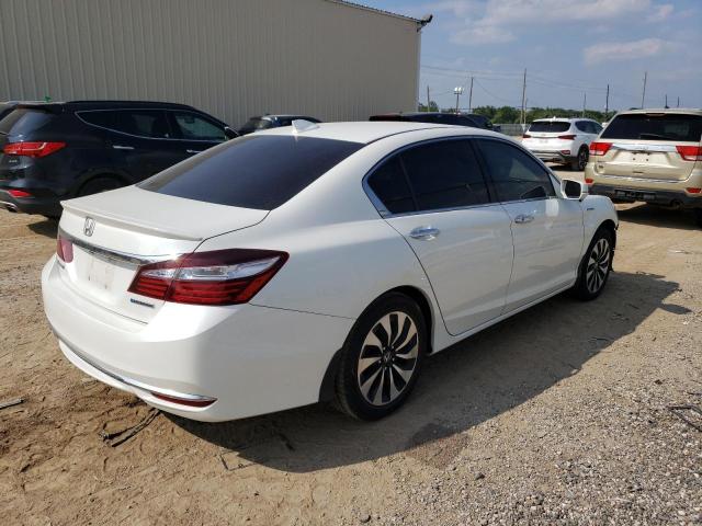 JHMCR6F54HC027610 - 2017 HONDA ACCORD HYBRID EXL WHITE photo 3