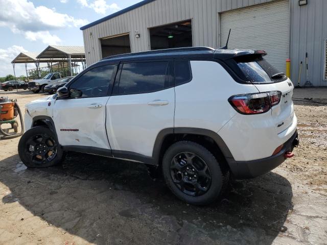 3C4NJDDN6PT524945 - 2023 JEEP COMPASS TRAILHAWK WHITE photo 2