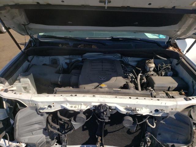 5TFUY5F10EX350573 - 2014 TOYOTA TUNDRA DOUBLE CAB SR/SR5 WHITE photo 11