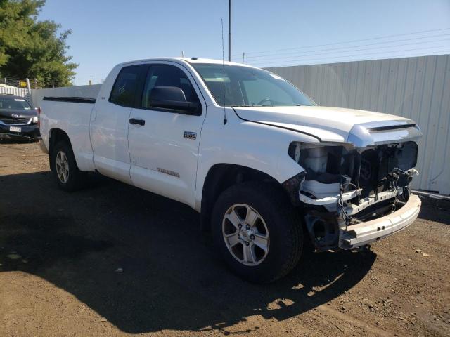 5TFUY5F10EX350573 - 2014 TOYOTA TUNDRA DOUBLE CAB SR/SR5 WHITE photo 4