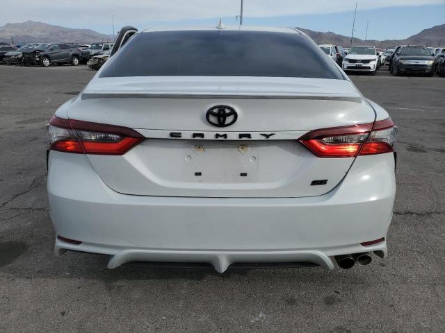 4T1G11AK7PU099724 - 2023 TOYOTA CAMRY SE NIGHT SHADE WHITE photo 6